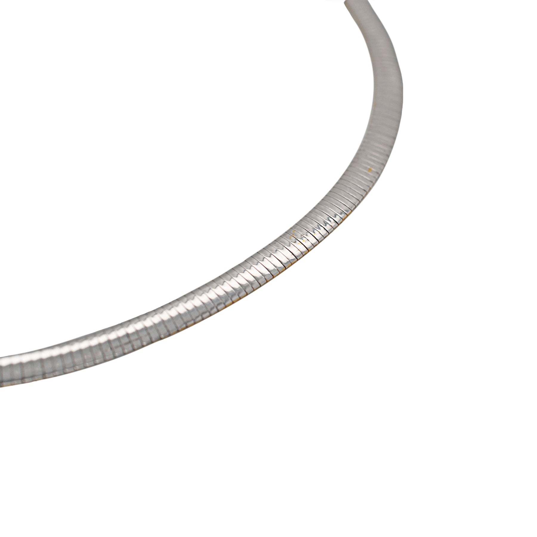 Reversible Omega Chain in 10K Yellow & White Gold