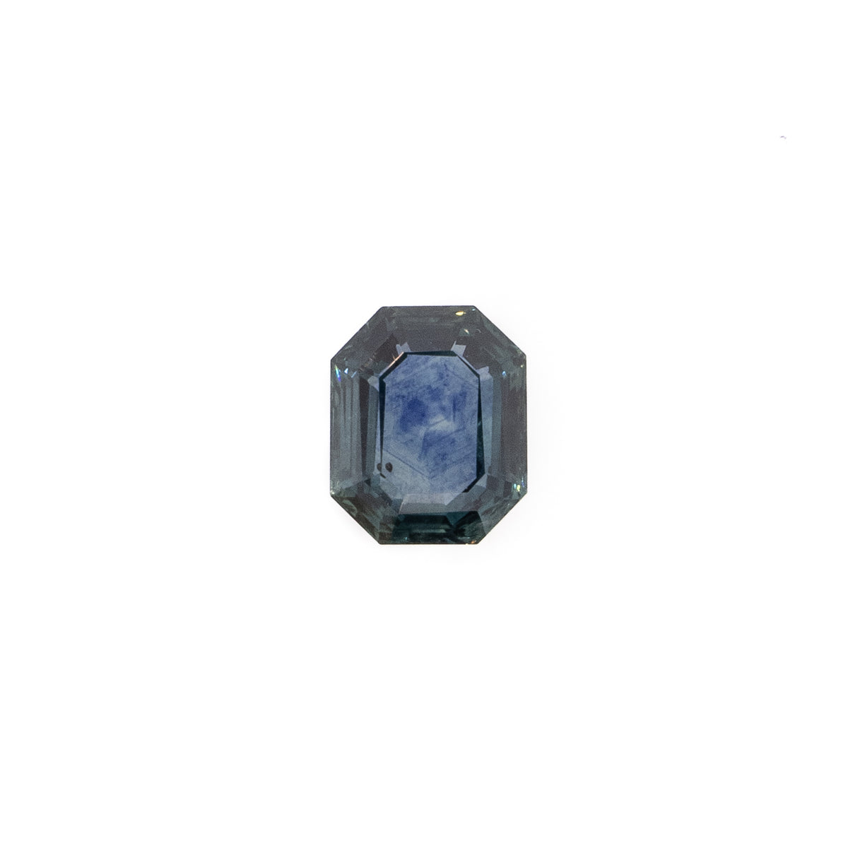 -2.71ct Octagonal Teal Montana Sapphire