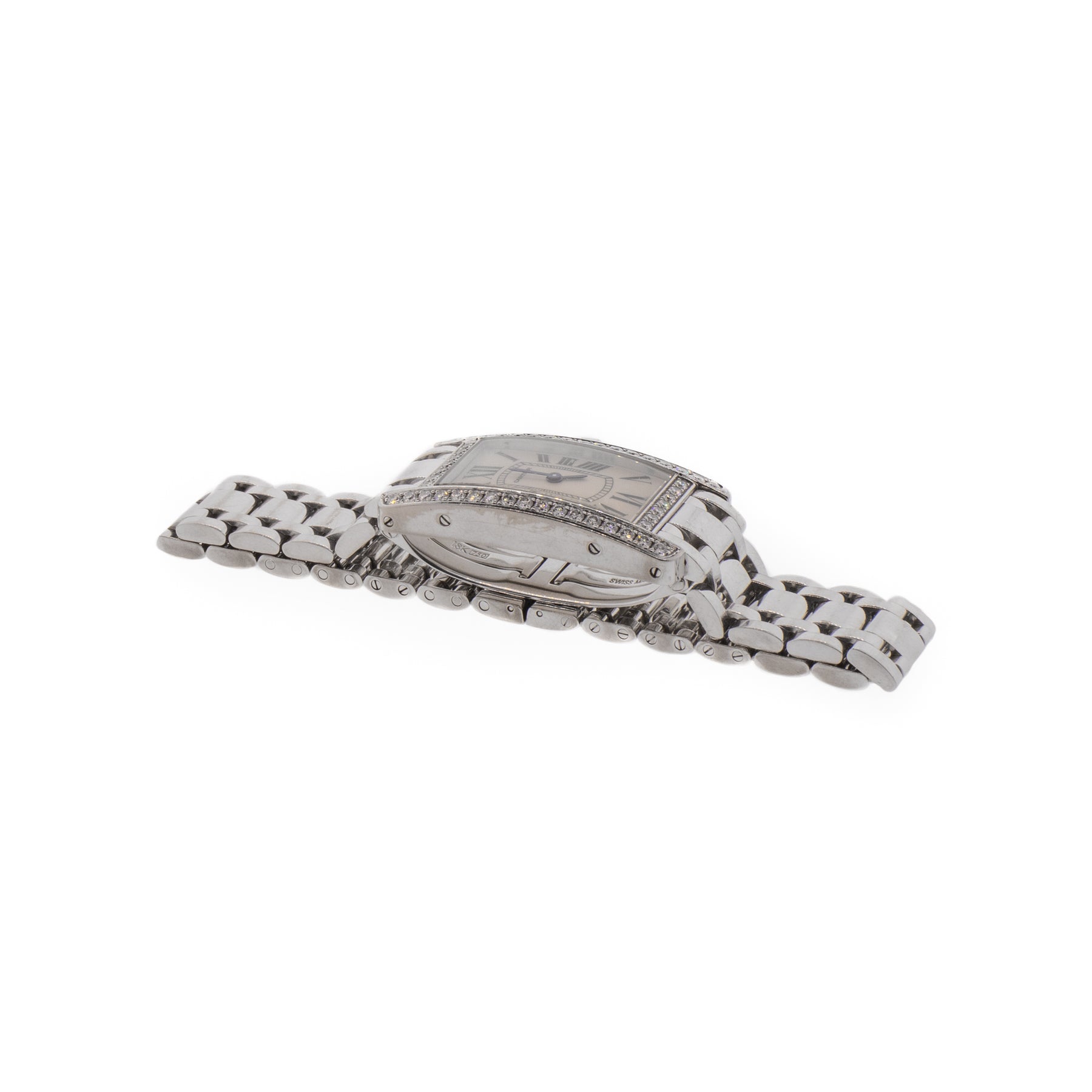 Cartier Diamond Face Tank Américaine Watch