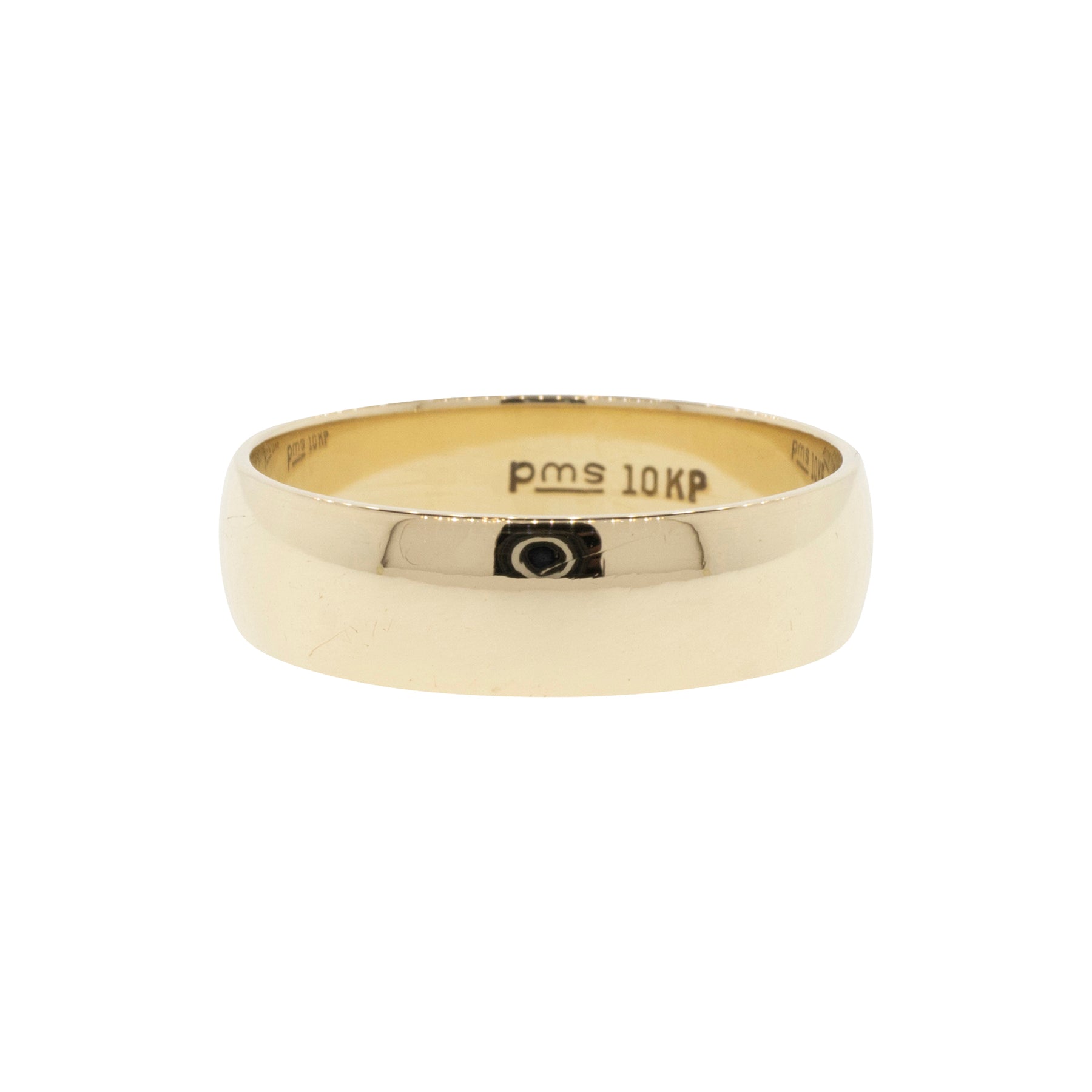 5mm Half Round Vintage Wedding Band