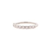 Platinum Ten Stone Diamond Wedding Ring