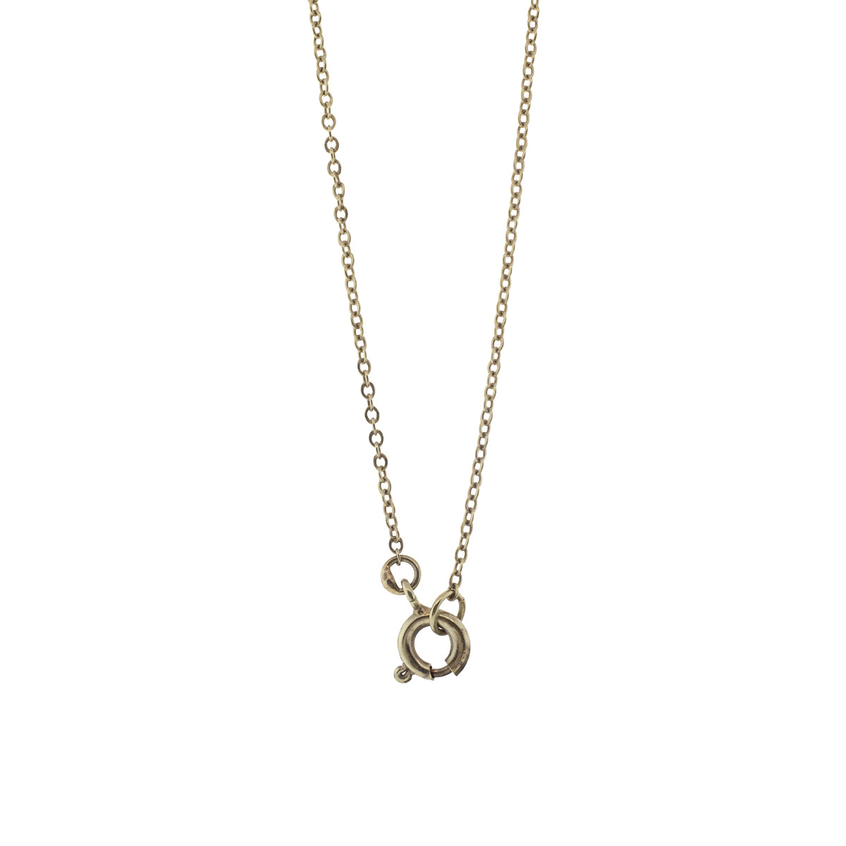 14K Yellow Gold Victorian Bohemian Garnet Necklace