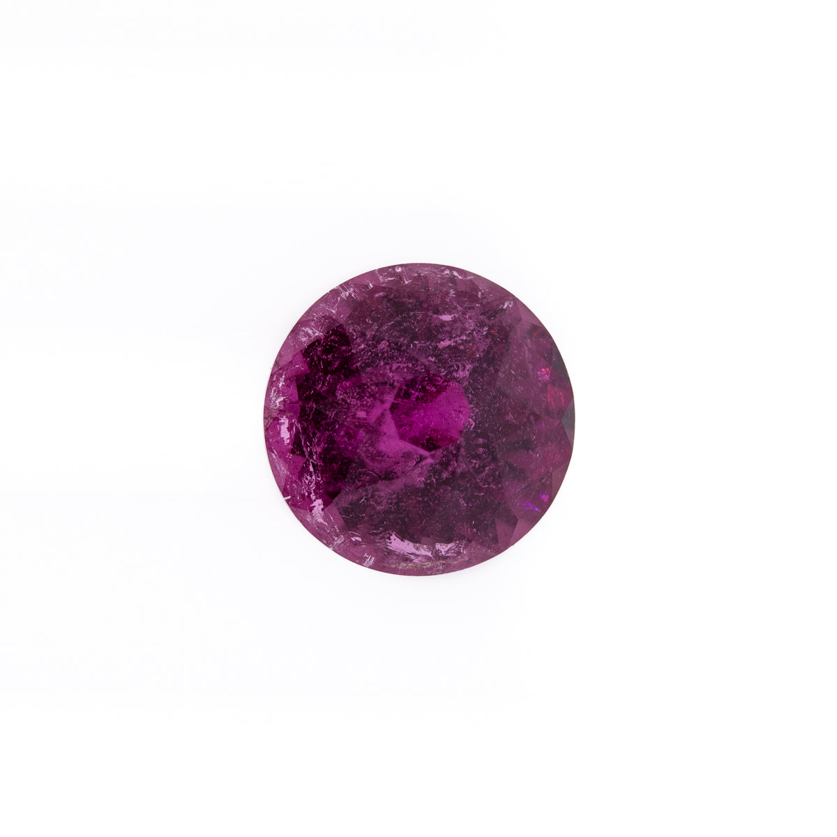 -2.63ct Round Rubellite Tourmaline