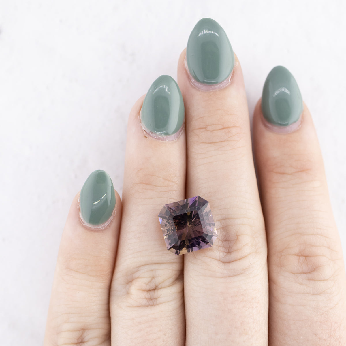 -6.98ct Custom Radiant Cut Ameterine