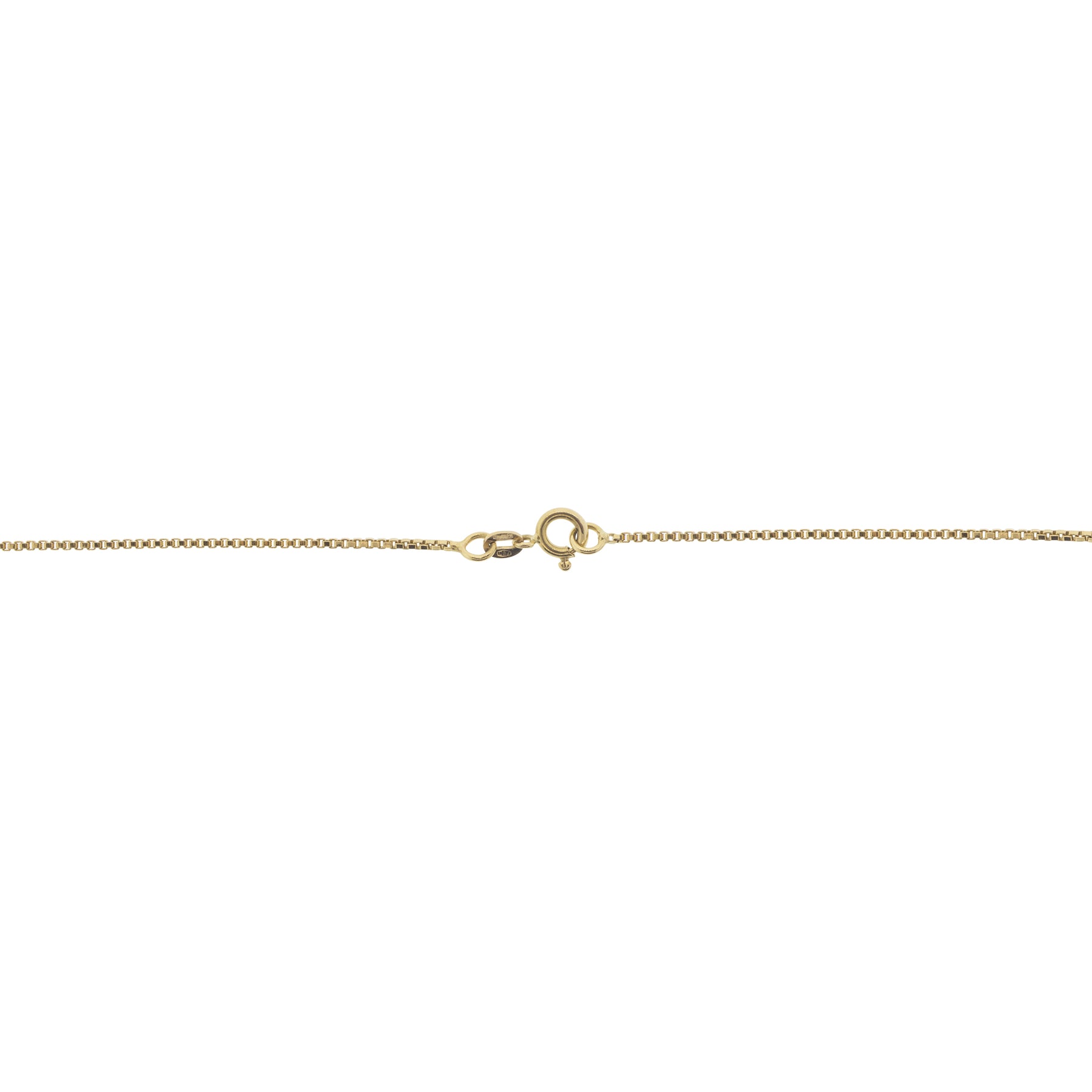 18K Yellow Gold Bezel-Set Turquoise Pendant Necklace