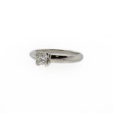 Princess Cut Platinum Diamond Solitaire Ring
